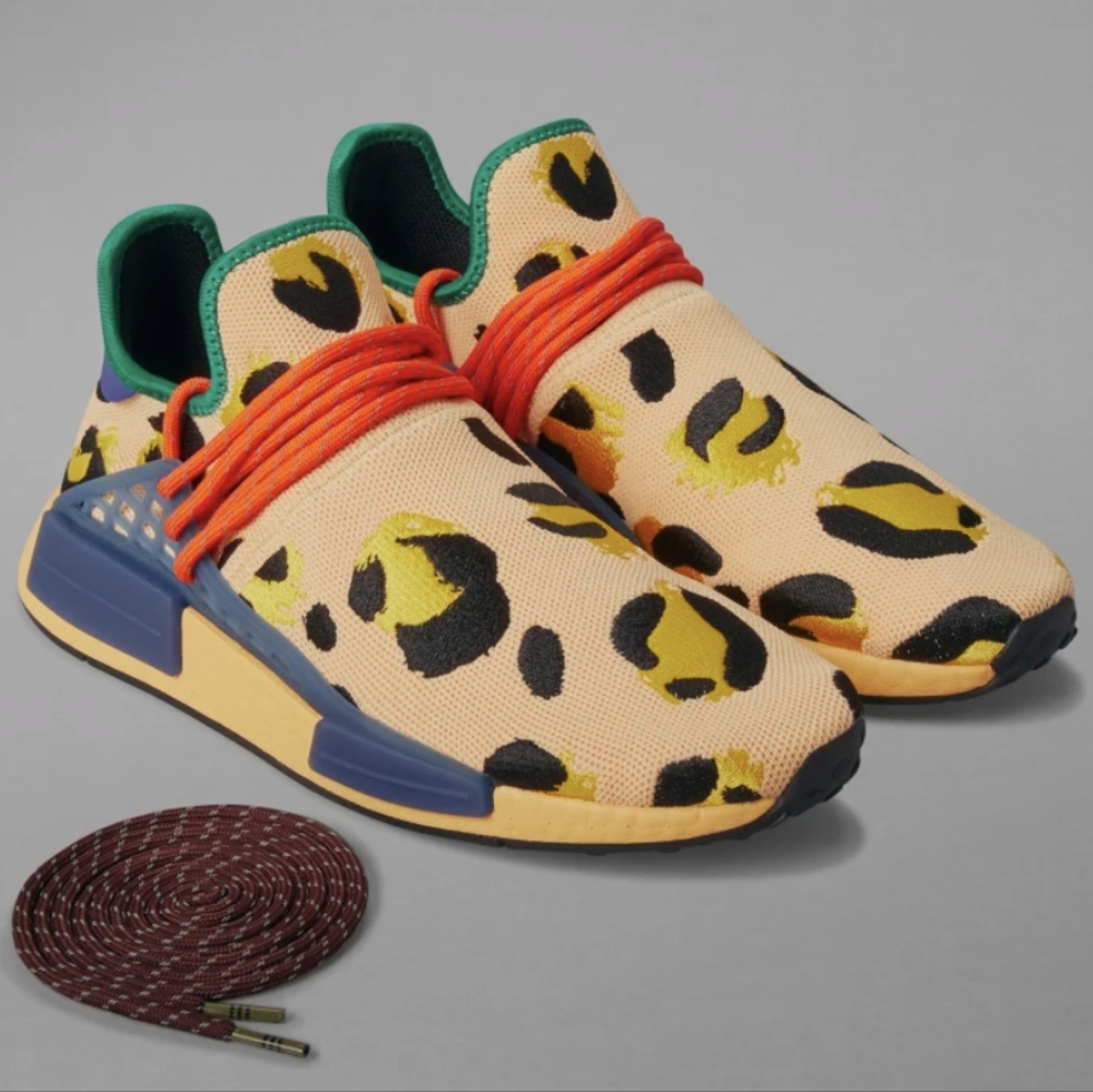 Adidas HU NMD Pulse Amber / Bold Gold / Core Black US Size 4 Brand New with Tags